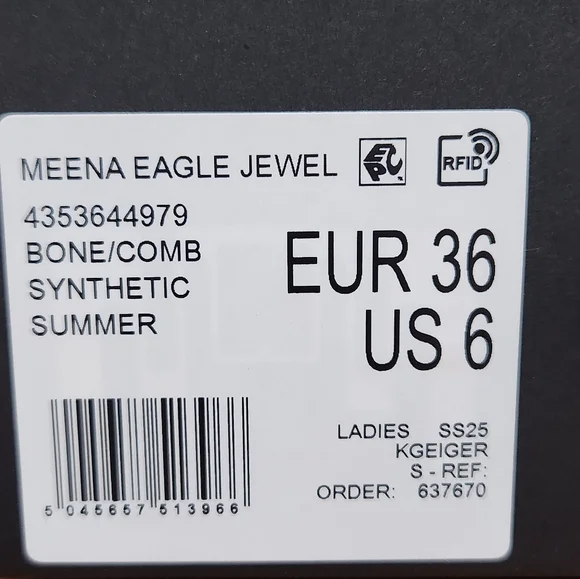 Kurt Geiger Women's Sparkling Multicolor Slide Sandals - Picture 4 of 4